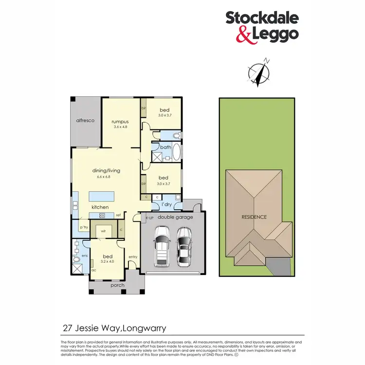 Floorplan of Homely house listing, 27 Jessie Way, Longwarry VIC 3816