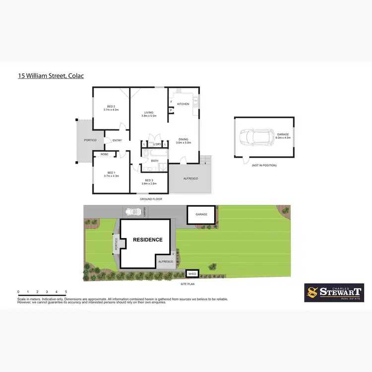 Floorplan of Homely house listing, 15 William Street, Colac VIC 3250