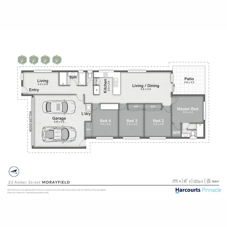 Floorplan of Homely house listing, 23 Amber Street, Morayfield QLD 4506