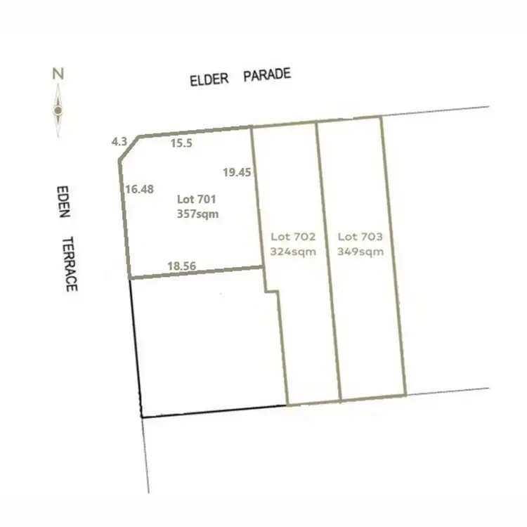 Floorplan of Homely land listing, LOT 701 Elder Parade, Port Willunga SA 5173