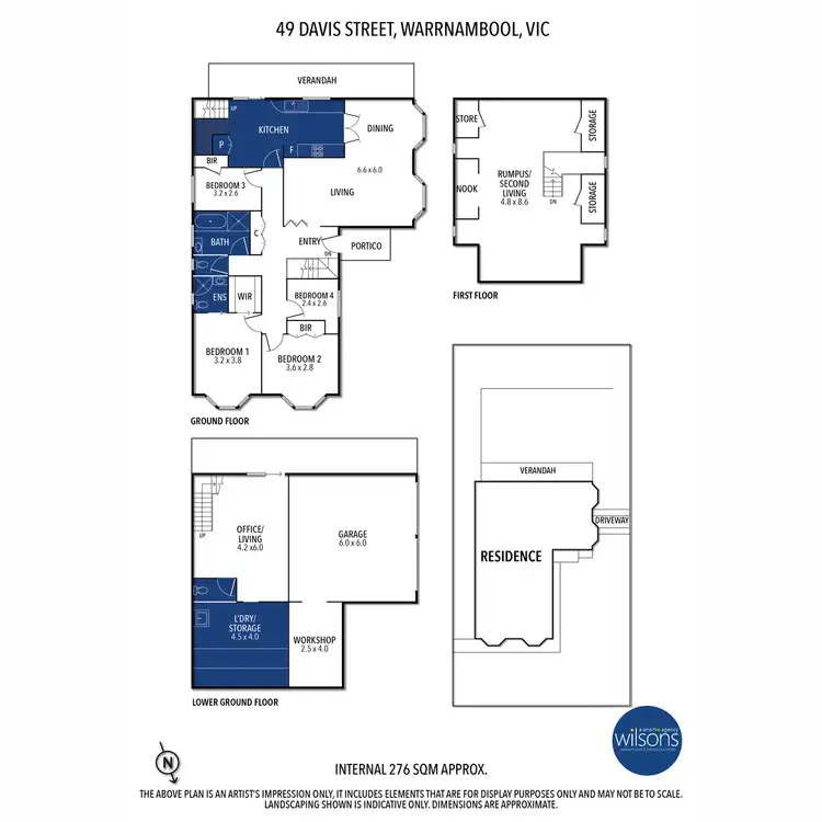 Floorplan of Homely house listing, 49 Davis Street, Warrnambool VIC 3280