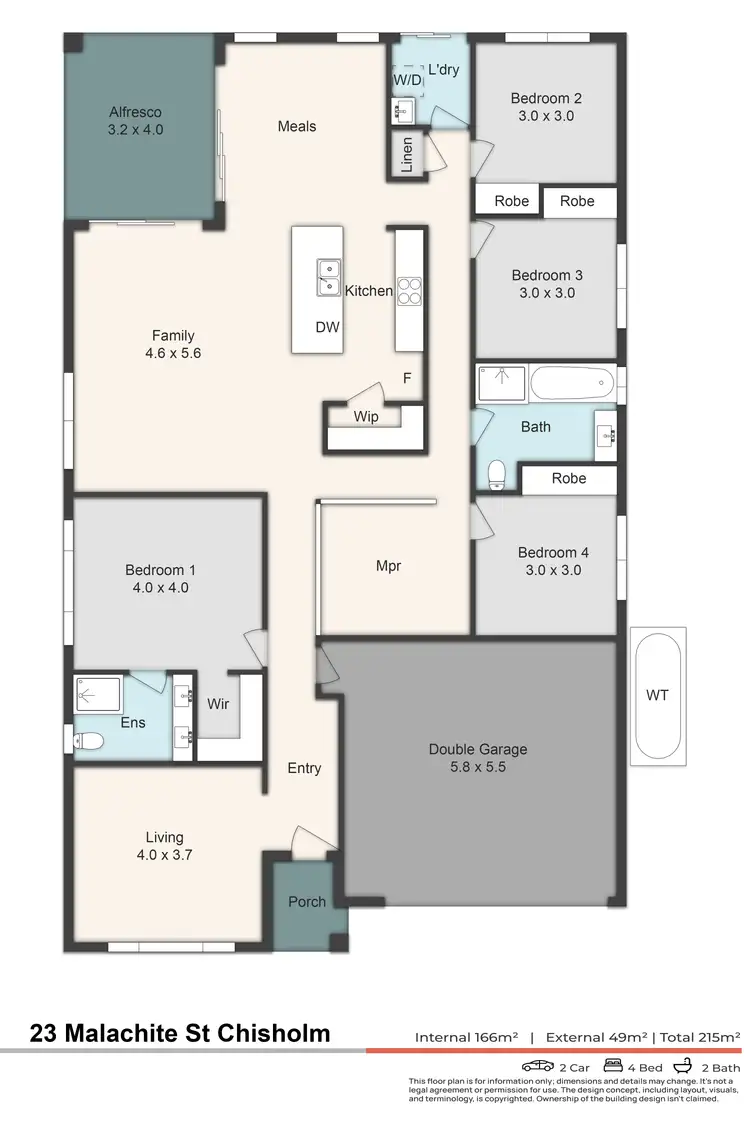Floorplan of Homely house listing, 23 Malachite Street, Chisholm NSW 2322