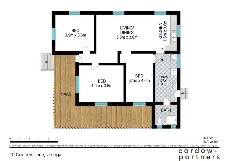 Floorplan of Homely house listing, 10 Coopers Lane, Urunga NSW 2455