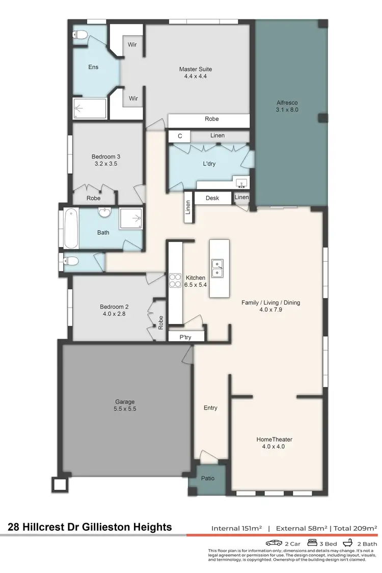 Floorplan of Homely house listing, 28 Hillcrest Drive, Gillieston Heights NSW 2321