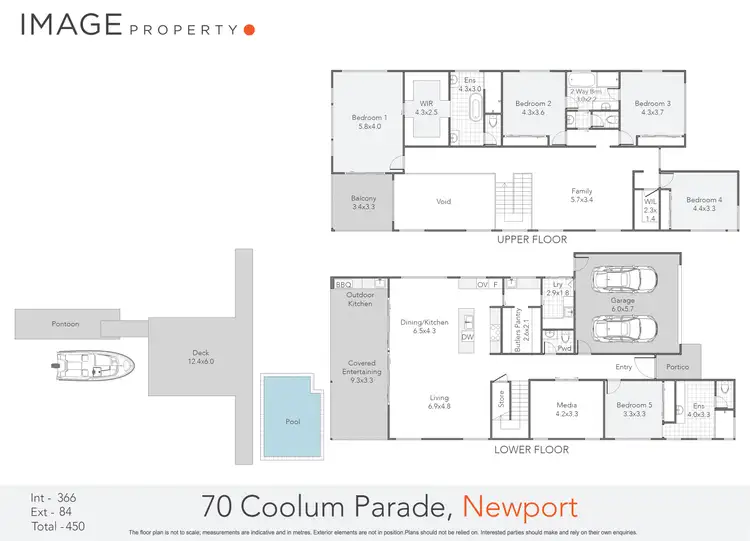 Floorplan of Homely house listing, 70 Coolum Parade, Newport QLD 4020