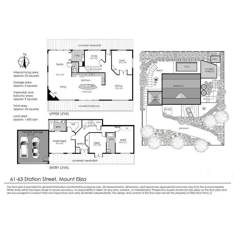 Floorplan of Homely house listing, 61-63 Station Street, Mount Eliza VIC 3930