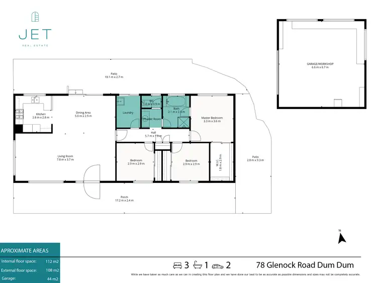 Floorplan of Homely house listing, 78 Glenock Road, Dum Dum NSW 2484