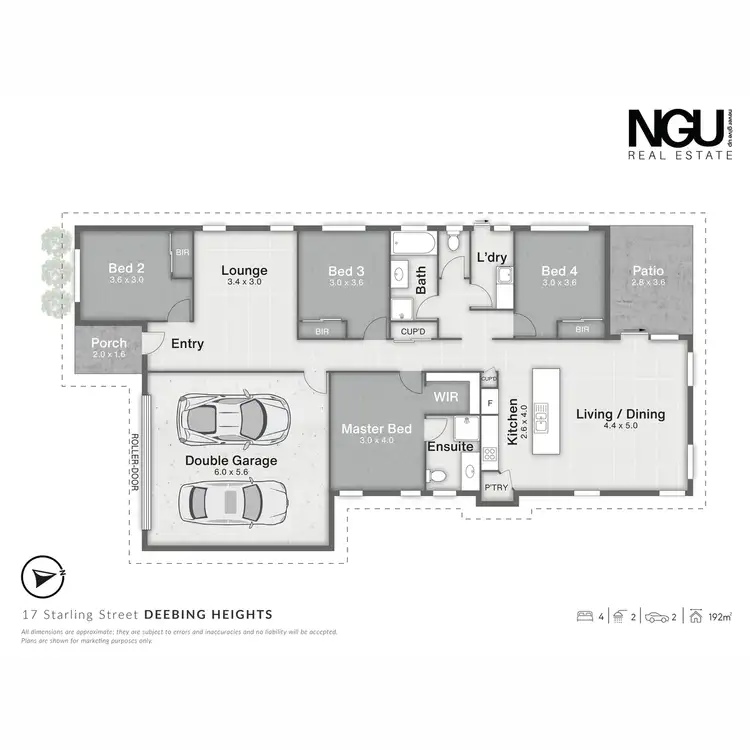 Floorplan of Homely house listing, 17 Starling Street, Deebing Heights QLD 4306