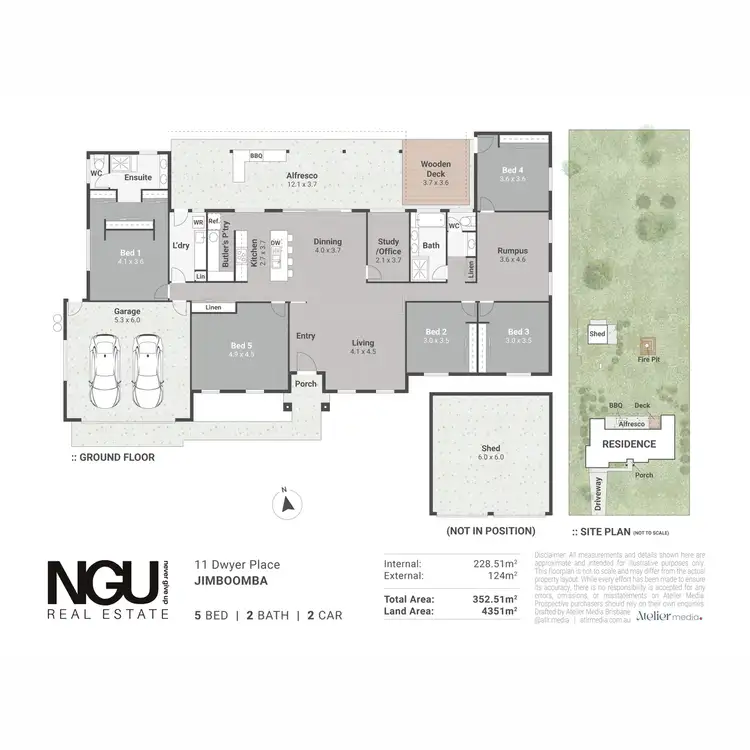 Floorplan of Homely house listing, 11-13 Dwyer Place, Jimboomba QLD 4280