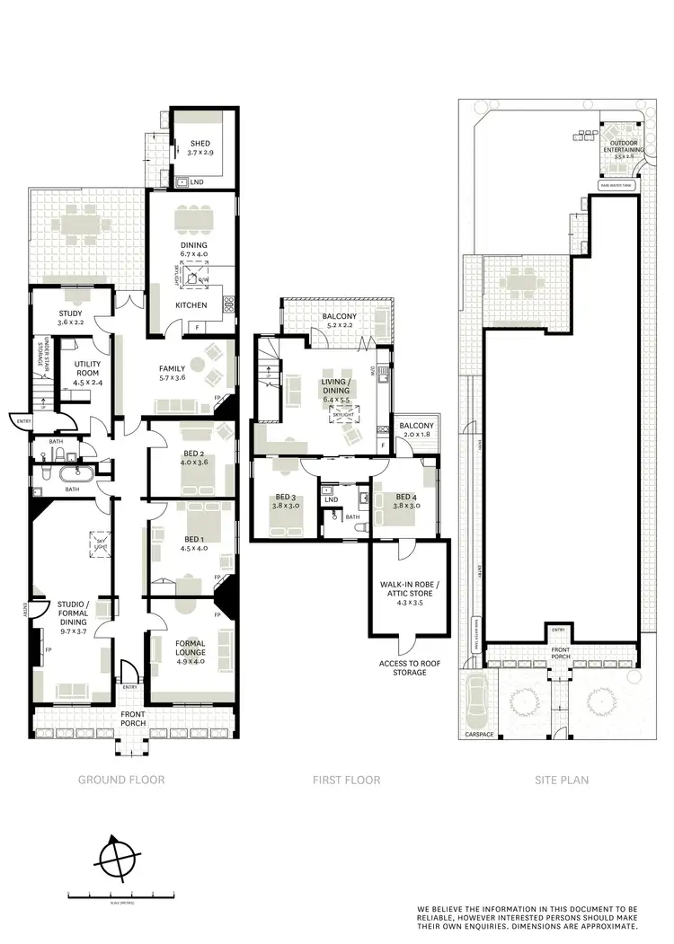 Floorplan of Homely house listing, 353 Marrickville Road, Marrickville NSW 2204