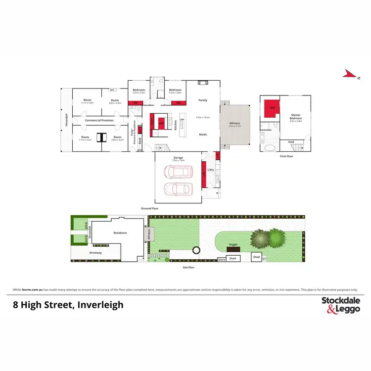 Floorplan of Homely house listing, 8 High Street, Inverleigh VIC 3321
