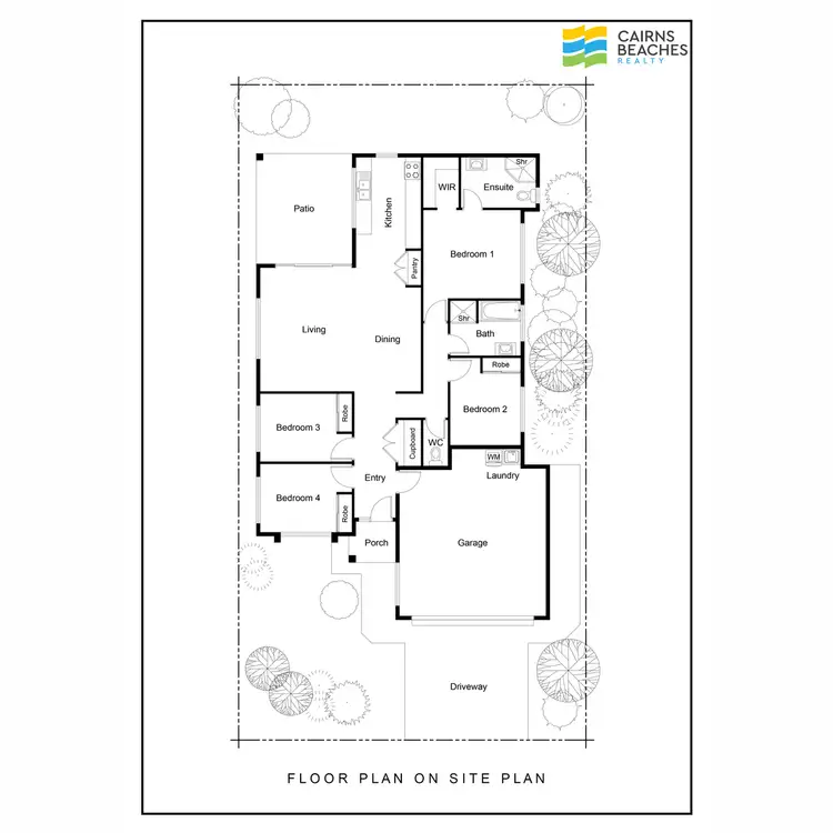 Floorplan of Homely house listing, 17 The Avenue, Trinity Park QLD 4879