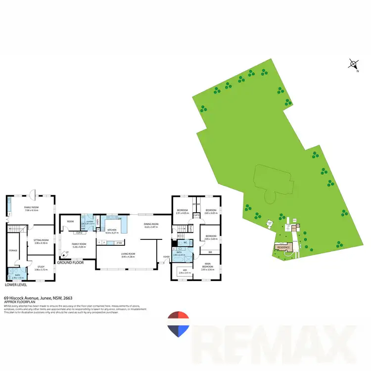 Floorplan of Homely house listing, 69 Hiscock Avenue, Junee NSW 2663