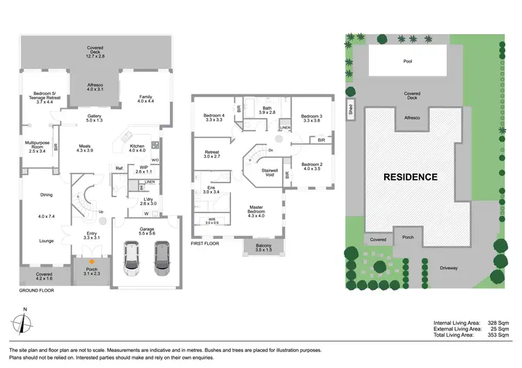Floorplan of Homely house listing, 30 Gannet Circuit, North Lakes QLD 4509