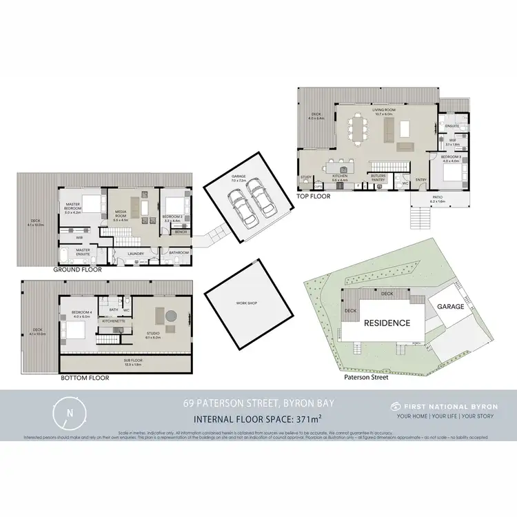 Floorplan of Homely house listing, 69 Paterson Street, Byron Bay NSW 2481