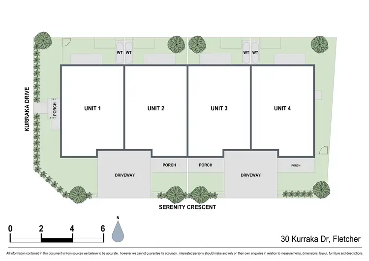 Floorplan of Homely house listing, 1/38 Serenity Crescent, Fletcher NSW 2287