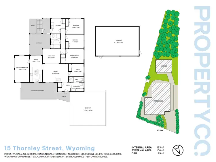 Floorplan of Homely house listing, 15 Thornley Street, Wyoming NSW 2250