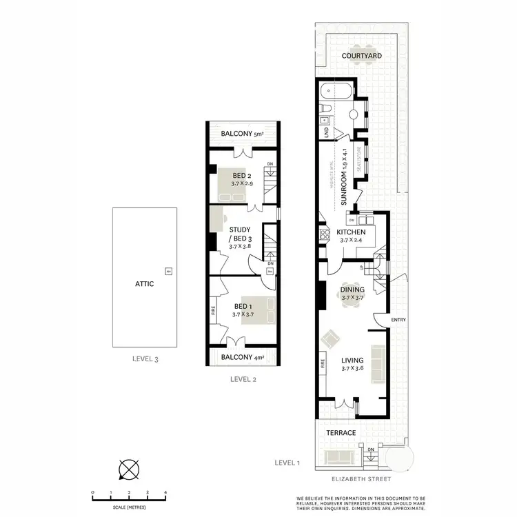 Floorplan of Homely terrace listing, 89 Elizabeth Street, Paddington NSW 2021