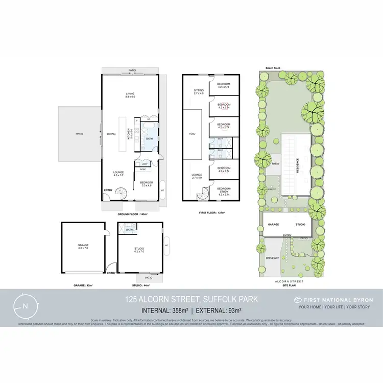 Floorplan of Homely house listing, 125 Alcorn Street, Suffolk Park NSW 2481