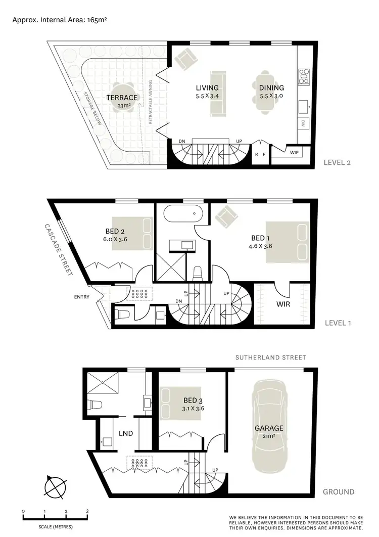 Floorplan of Homely house listing, 45 Cascade Street, Paddington NSW 2021