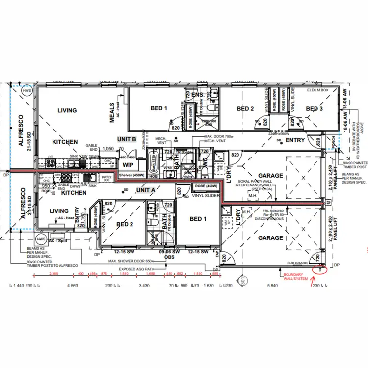 Floorplan of Homely house listing, A&B/8 Dakota Place, Burpengary East QLD 4505