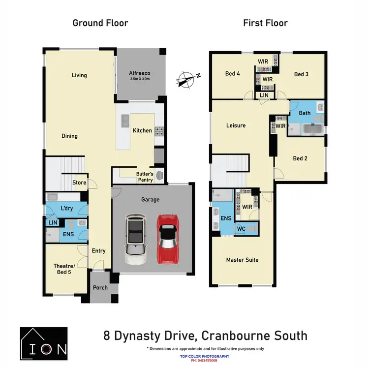 Floorplan of Homely house listing, 8 Dynasty Drive, Cranbourne South VIC 3977