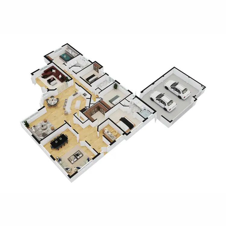 Floorplan of Homely house listing, 12 O'Neill Place, Bedfordale WA 6112
