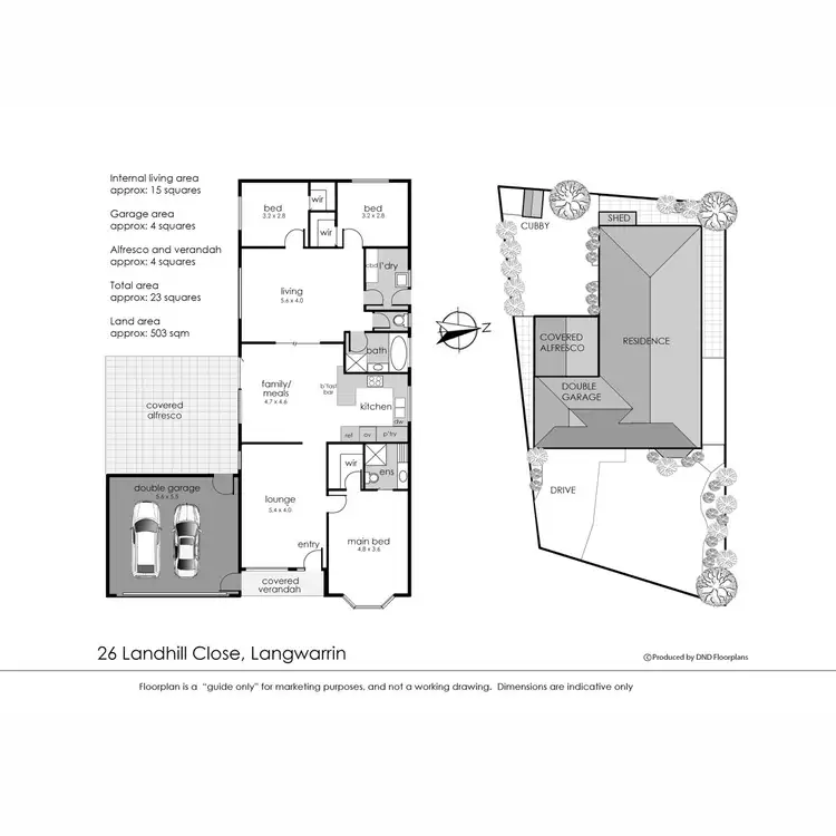 Floorplan of Homely house listing, 26 Landhill Close, Langwarrin VIC 3910
