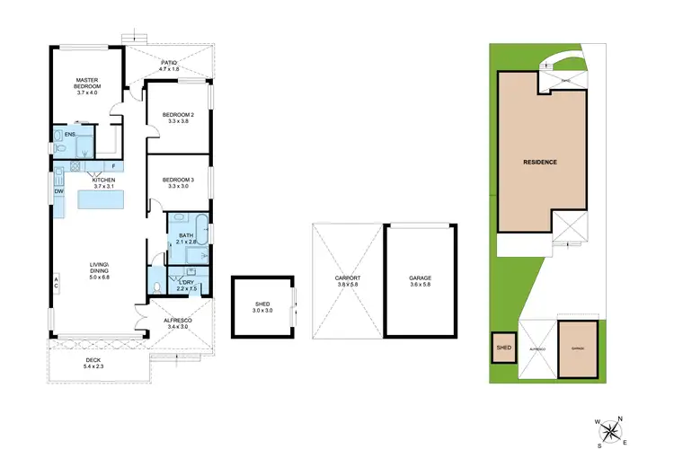 Floorplan of Homely house listing, 5 Meadow Road, New Lambton NSW 2305