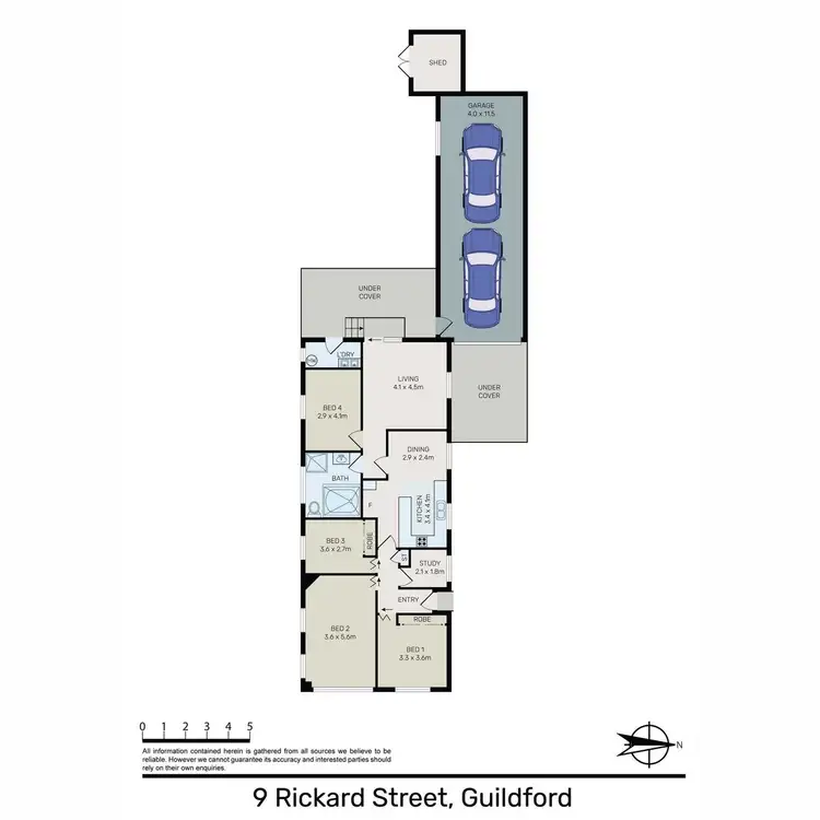Floorplan of Homely house listing, 9 Rickard Street, Guildford NSW 2161