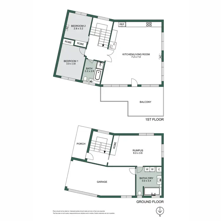 Floorplan of Homely house listing, 10 Somers Avenue, Mccrae VIC 3938