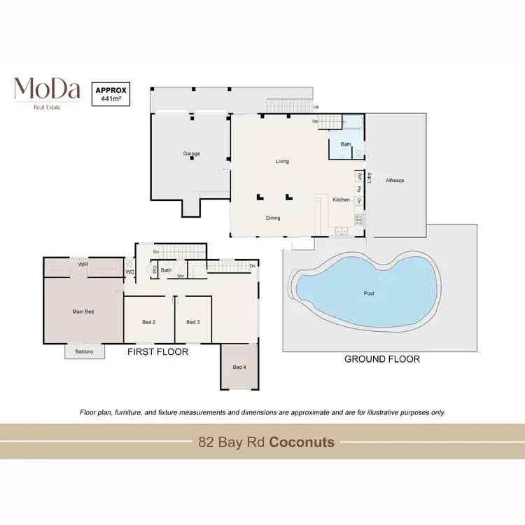 Floorplan of Homely house listing, 82 Bay Road, Coconuts QLD 4860
