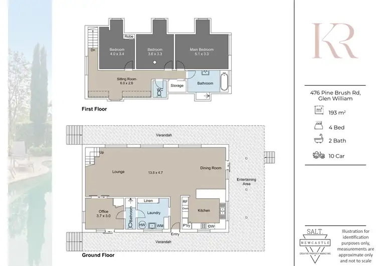 Floorplan of Homely rural property listing, 476 Pine Brush Road, Glen William NSW 2321