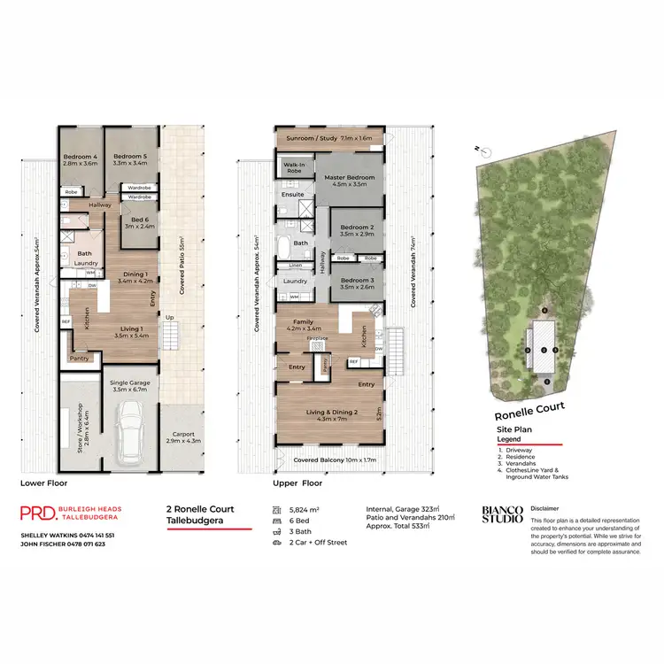 Floorplan of Homely rural property listing, 2 Ronelle Court, Tallebudgera QLD 4228