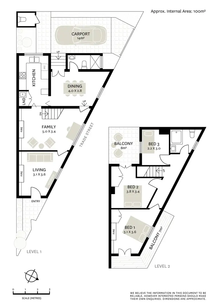 Floorplan of Homely house listing, 2 Trade Street, Newtown NSW 2042