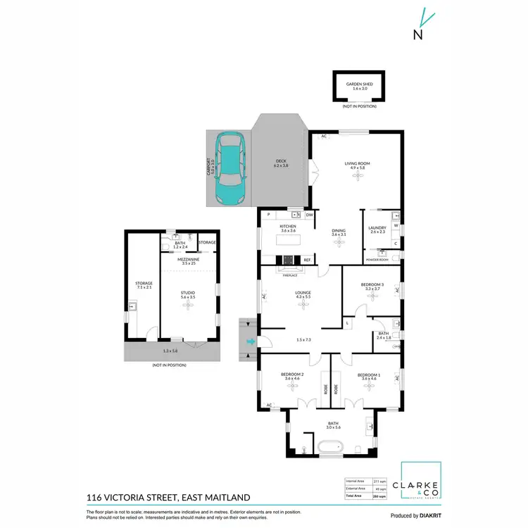 Floorplan of Homely house listing, 116 Victoria Street, East Maitland NSW 2323
