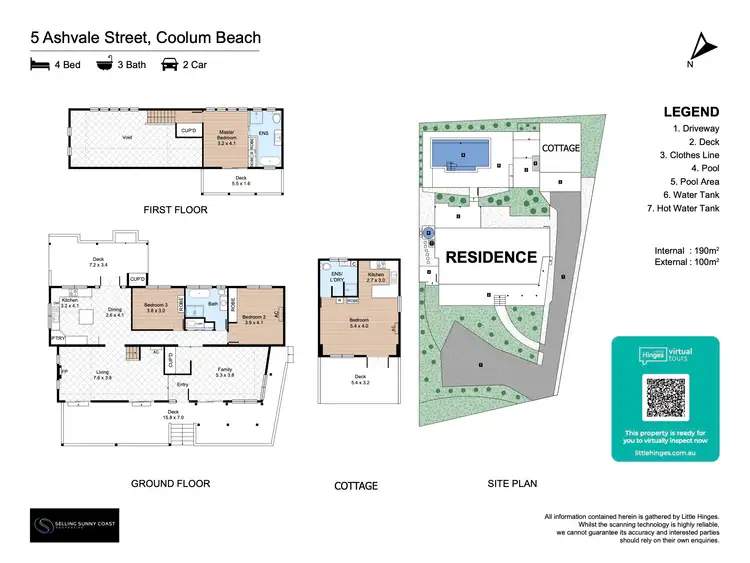Floorplan of Homely house listing, 5 ASHVALE Street, Coolum Beach QLD 4573