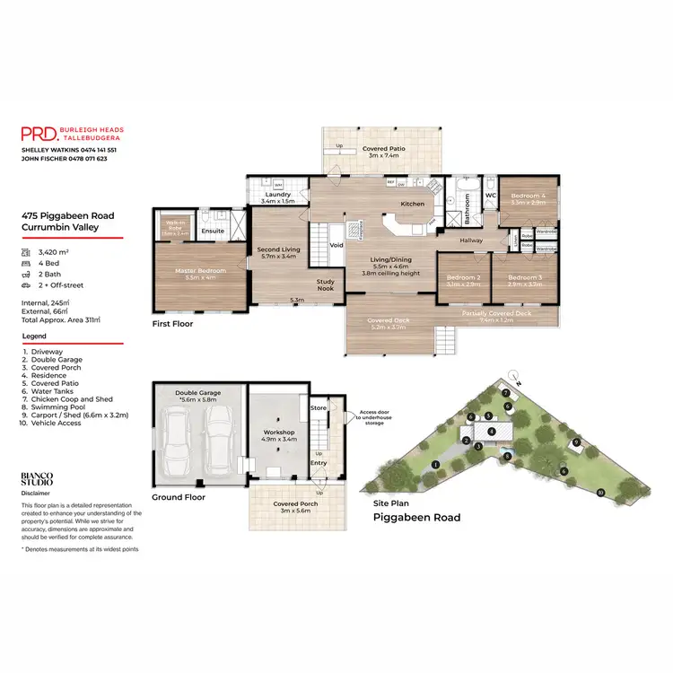 Floorplan of Homely rural property listing, 475 Piggabeen Road, Currumbin Valley QLD 4223