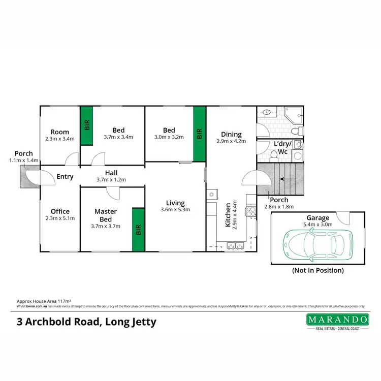 Floorplan of Homely house listing, 3 Archbold Road, Long Jetty NSW 2261
