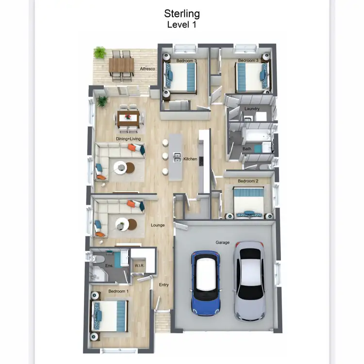 Floorplan of Homely house listing, 22 Sterling Street, Southbrook QLD 4363