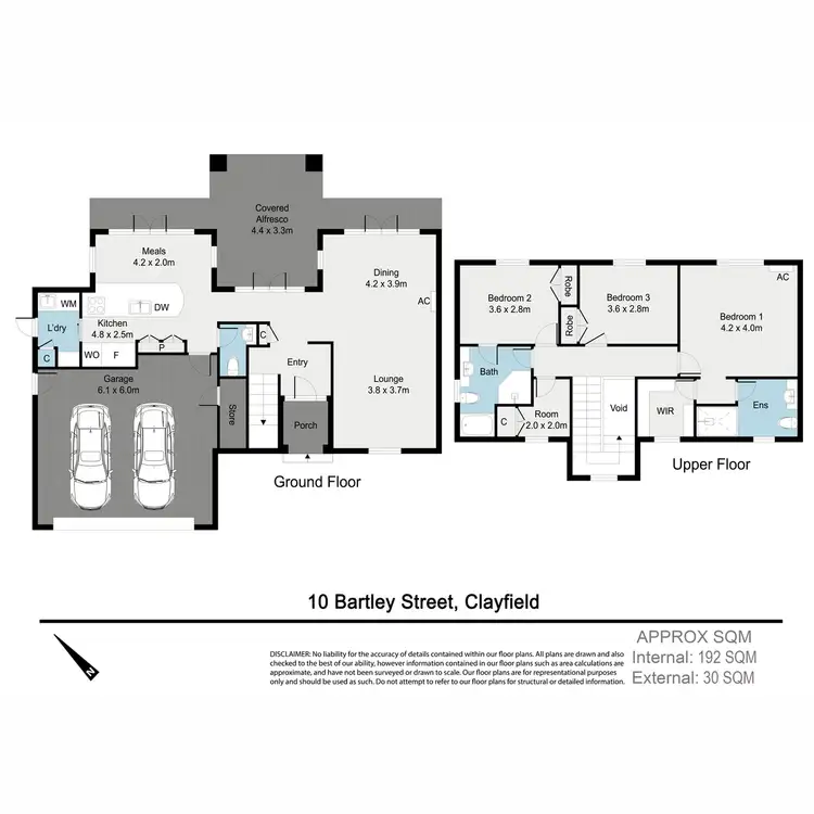Floorplan of Homely house listing, 10 Bartley Street, Clayfield QLD 4011