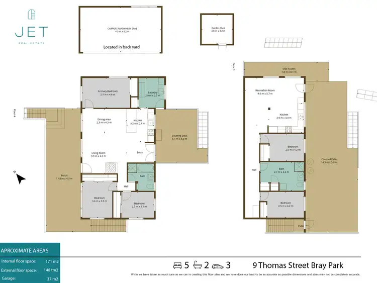 Floorplan of Homely house listing, 9 Thomas Street, Bray Park NSW 2484