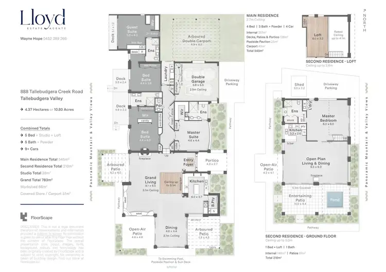 Floorplan of Homely house listing, 888 Tallebudgera Creek Road, Tallebudgera Valley QLD 4228