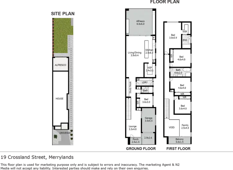 Floorplan of Homely house listing, 19A Crossland Street, Merrylands NSW 2160