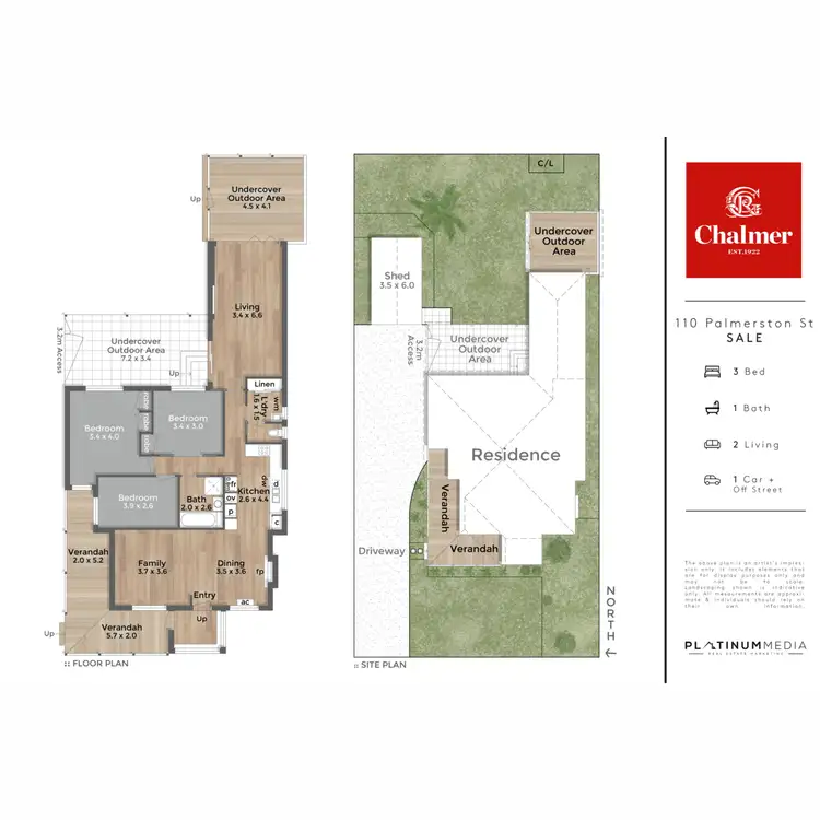 Floorplan of Homely house listing, 110 Palmerston Street, Sale VIC 3850