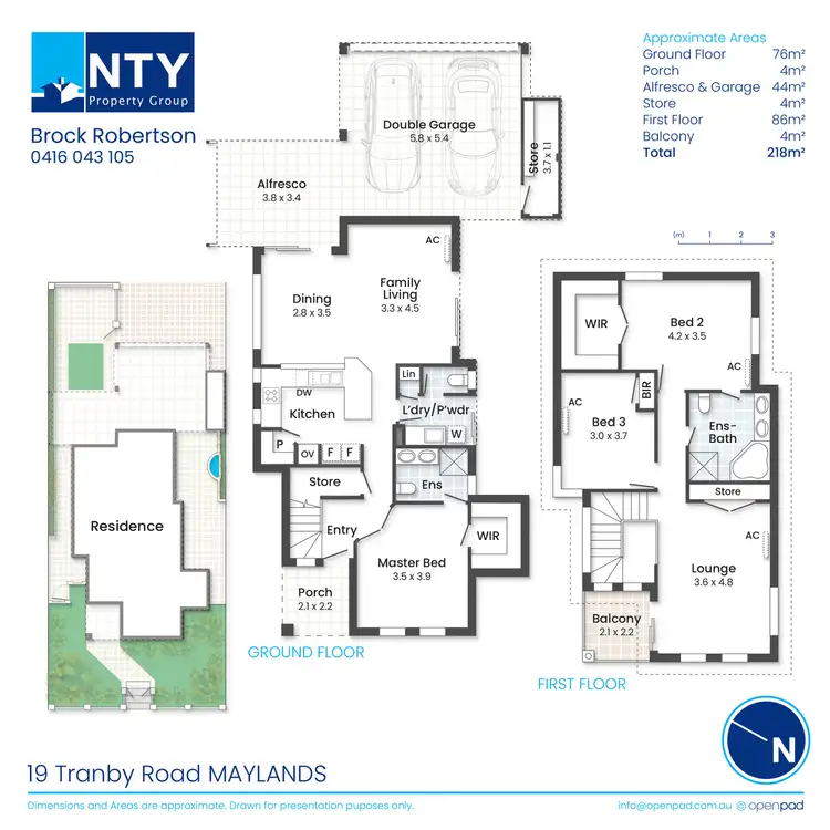 Floorplan of Homely house listing, 19 Tranby Road, Maylands WA 6051