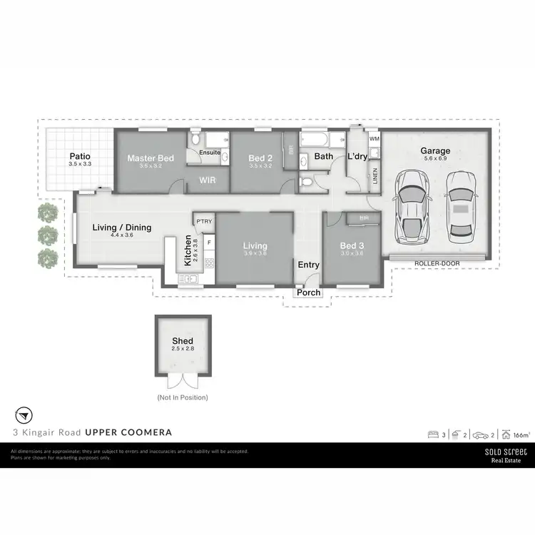 Floorplan of Homely house listing, 3 Kingair Road, Upper Coomera QLD 4209