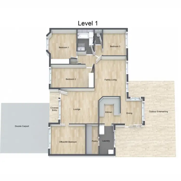 Floorplan of Homely house listing, 35 Joseph Street, Oakey QLD 4401