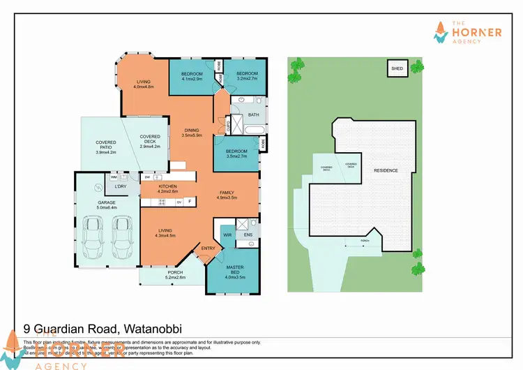 Floorplan of Homely house listing, 9 Guardian Road, Watanobbi NSW 2259