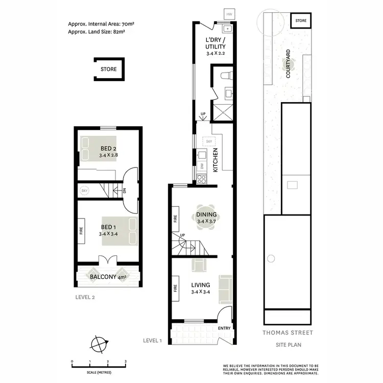 Floorplan of Homely terrace listing, 26 Thomas Street, Darlington NSW 2008